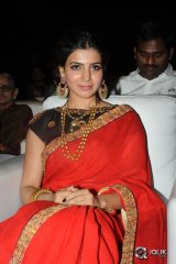 Samantha at Son Of Sathyamurthy Movie Audio Launch